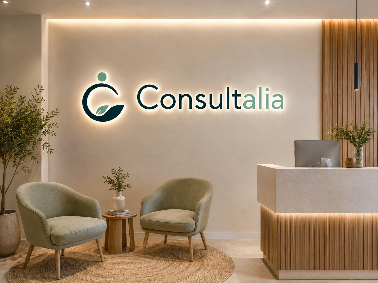 Espacio profesional Consultalia para consulta presencial